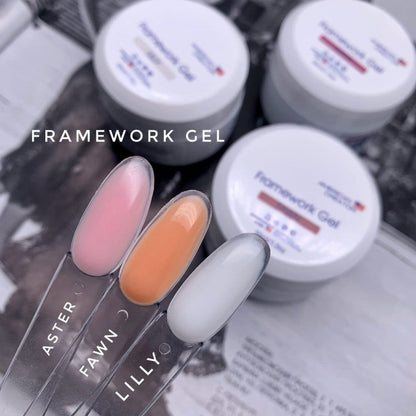 American Creator - Framework Gel Lilly (White), 30ml
