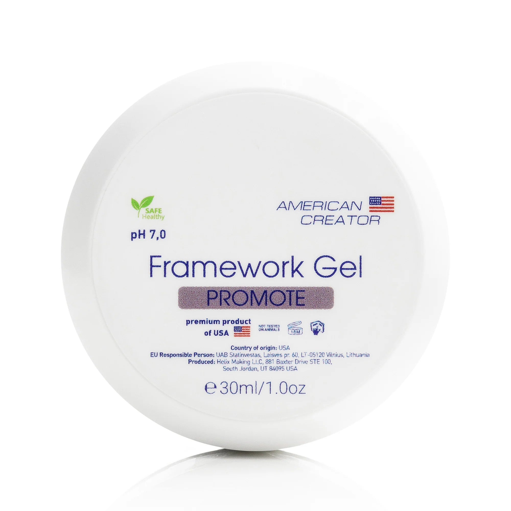 American Creator - Framework Gel Promote (Pink), 30ml