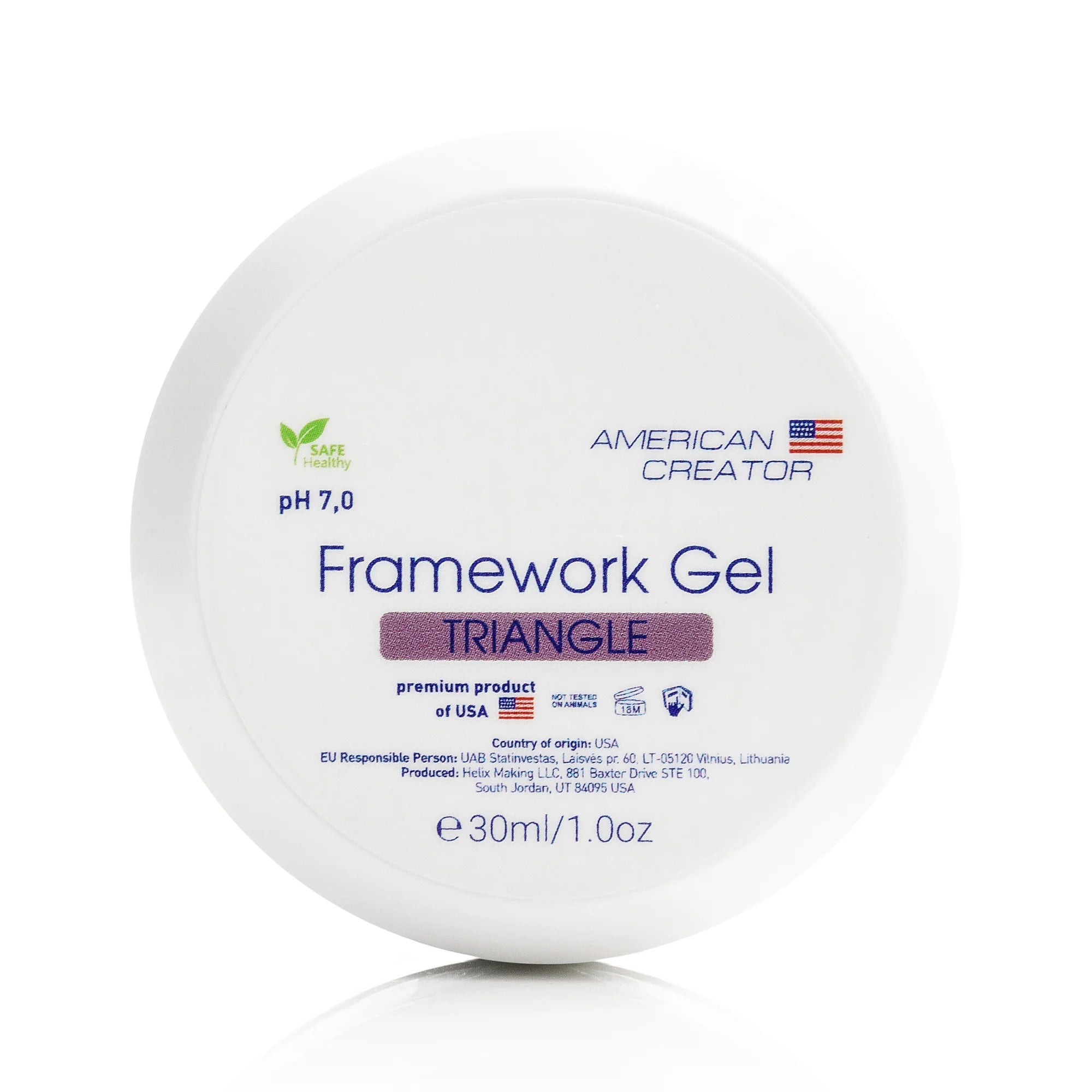 American Creator - Framework Gel Triangle (Pink), 30ml