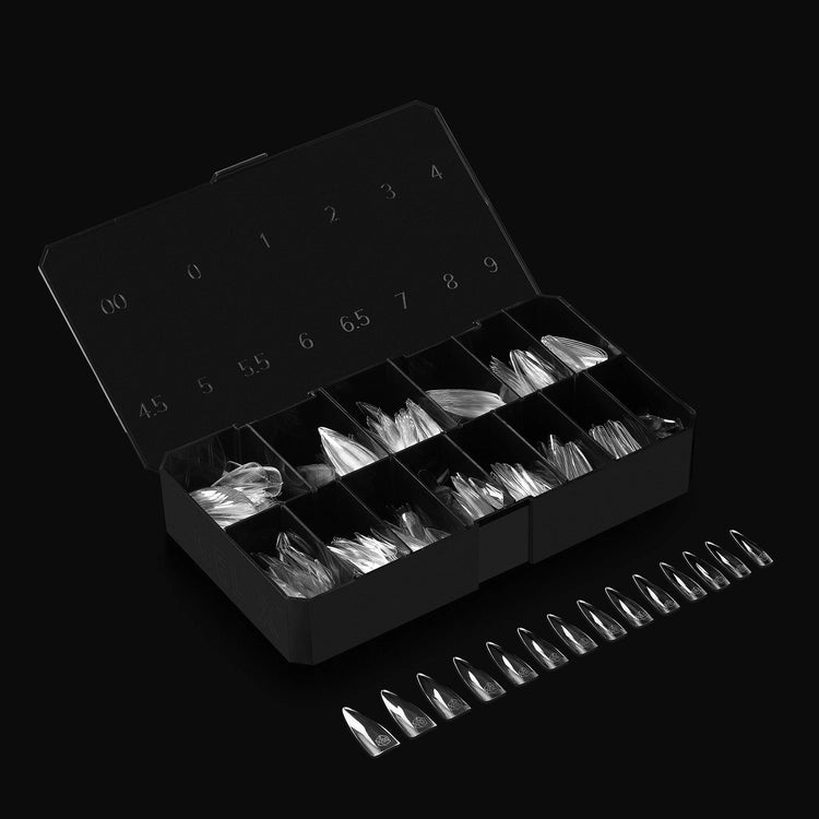 Apres - Gel-X Natural Stiletto Long Box of Tips 2.0, 600pcs