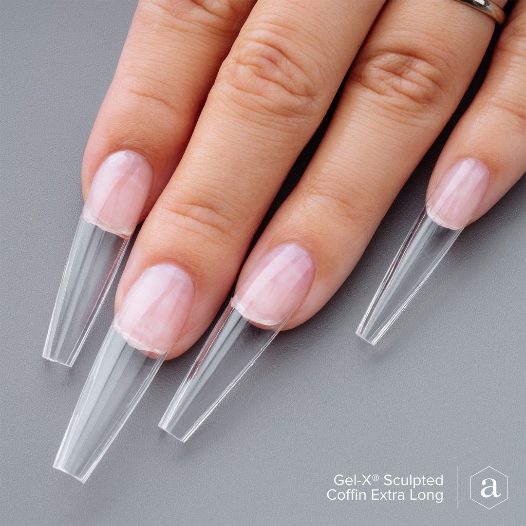 Apres - Gel-X Sculpted Coffin Extra Long Box of Tips, 420pcs