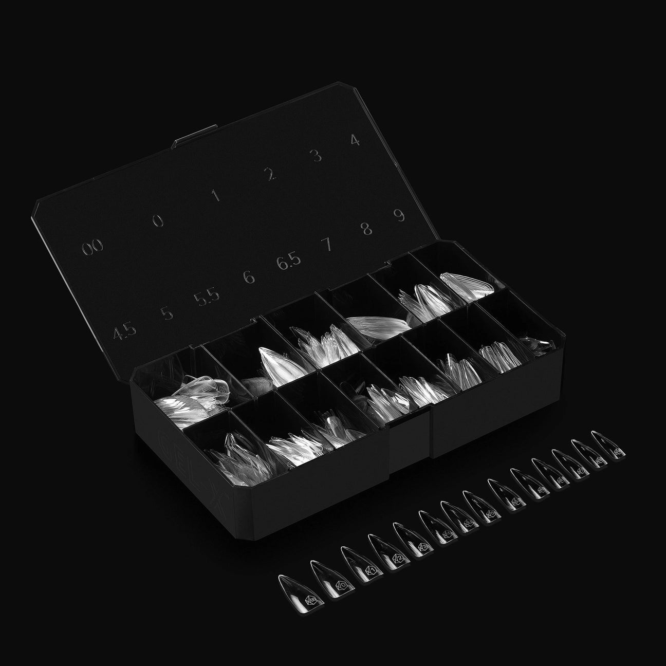 Apres - Gel-X Sculpted Stiletto Long Box of Tips 2.0, 600pcs