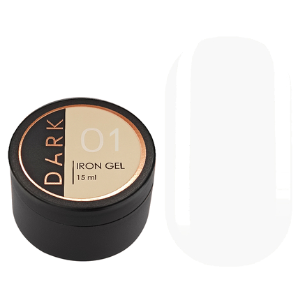 DARK Iron Gel #01, 15ml