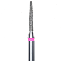 DIAMOND NAIL DRILL BIT, "FRUSTUM", RED, HEAD DIAMETER 1.6/10MM (FA70R016/10) - STALEKS™
