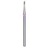 DIAMOND NAIL DRILL BIT, "BUD", RED, HEAD DIAMETER 1.2/3MM (FA50R012/3) - STALEKS™
