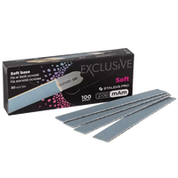 STALEKS PRO EXCLUSIVE 20 SOFT DISPOSABLE FILES PAPMAM FOR STRAIGHT NAIL FILE (SOFT BASE) 30 PCS DFCX-20 - STALEKS™