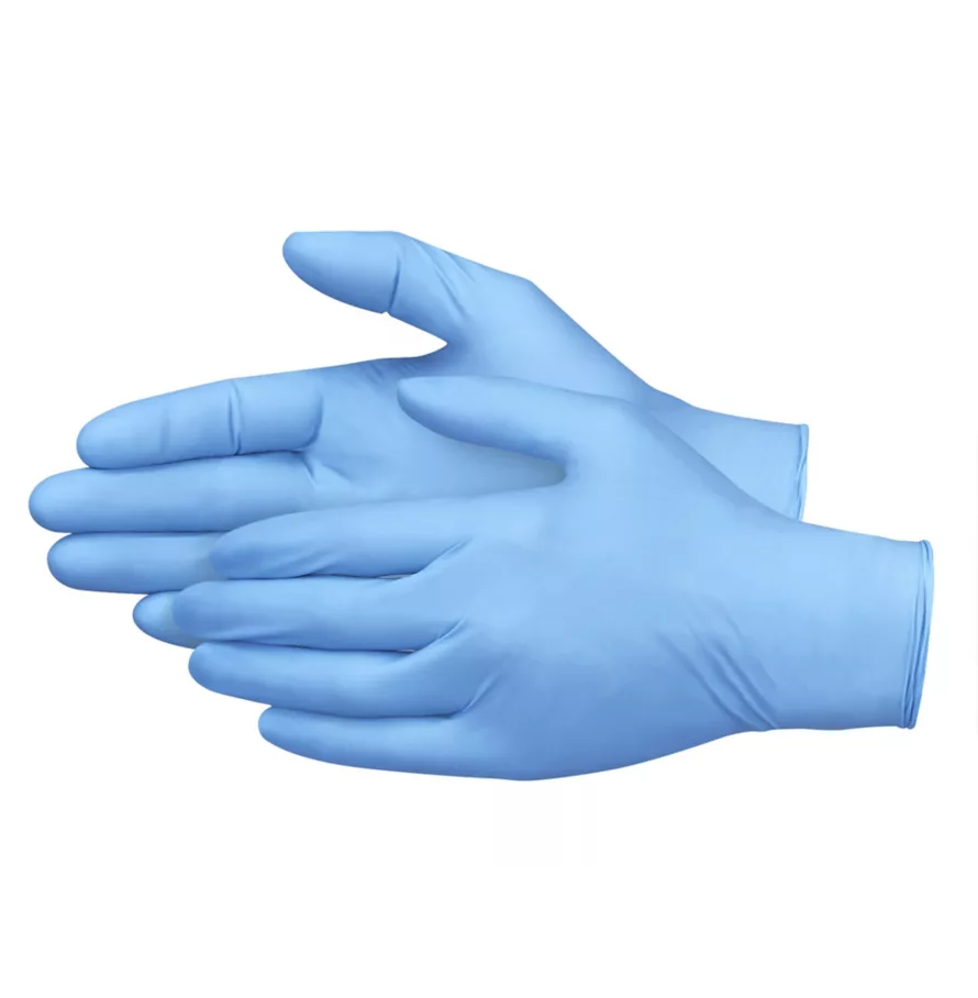 NITRILE BLUE GLOVES (200 pcs)
