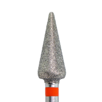 Diamond Nail Drill Bit Red Drop 5.0-12.5F(#193)- KMIZ