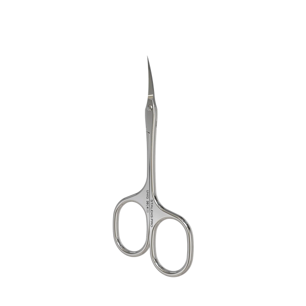 Professional Cuticle Scissors "Asymmetric" UNIQ 30 TYPE 4 -SQ-30/4- STALEKS