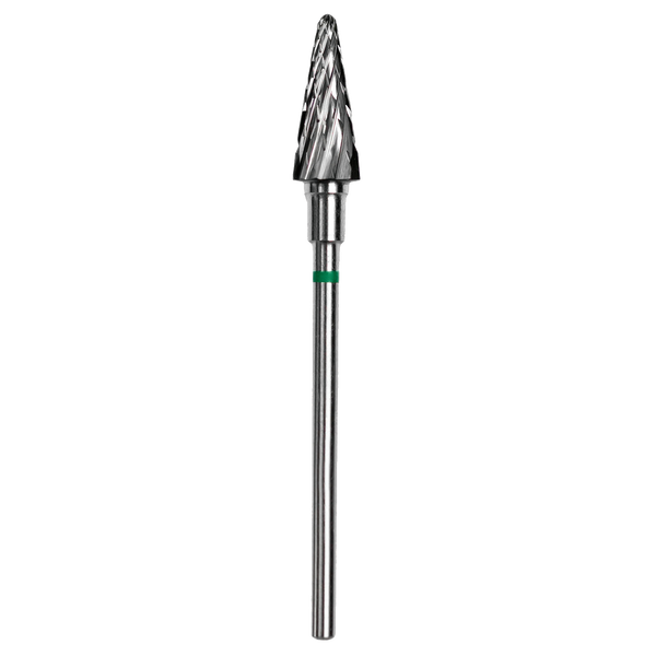 CARBIDE NAIL DRILL BIT, "CONE", GREEN, HEAD DIAMETER 6/14MM (FT71G060/14) (№70) - STALEKS™