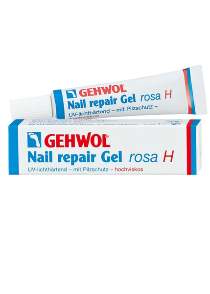 Nail Repair Gel Rosa H, 0.166 oz / 5 ml, highly viscous -GEHWOL