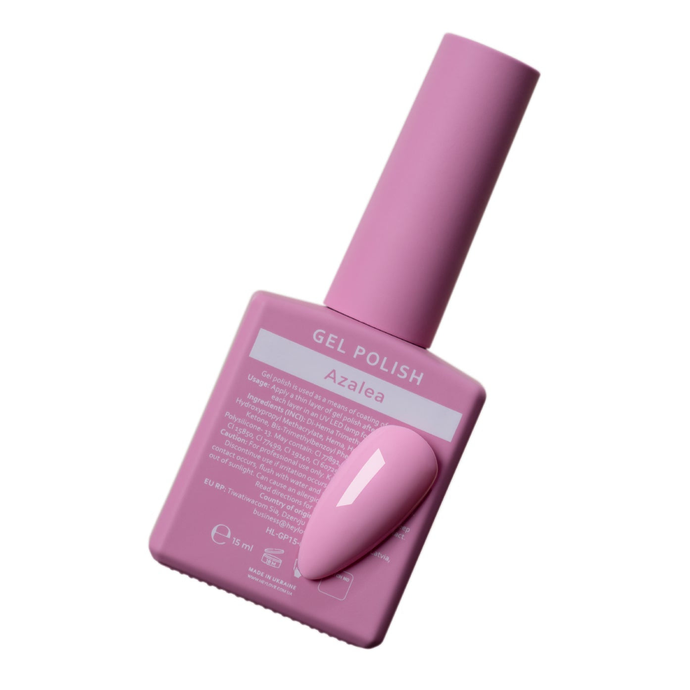 HELLO - Gel Polish Azalea, 15ml