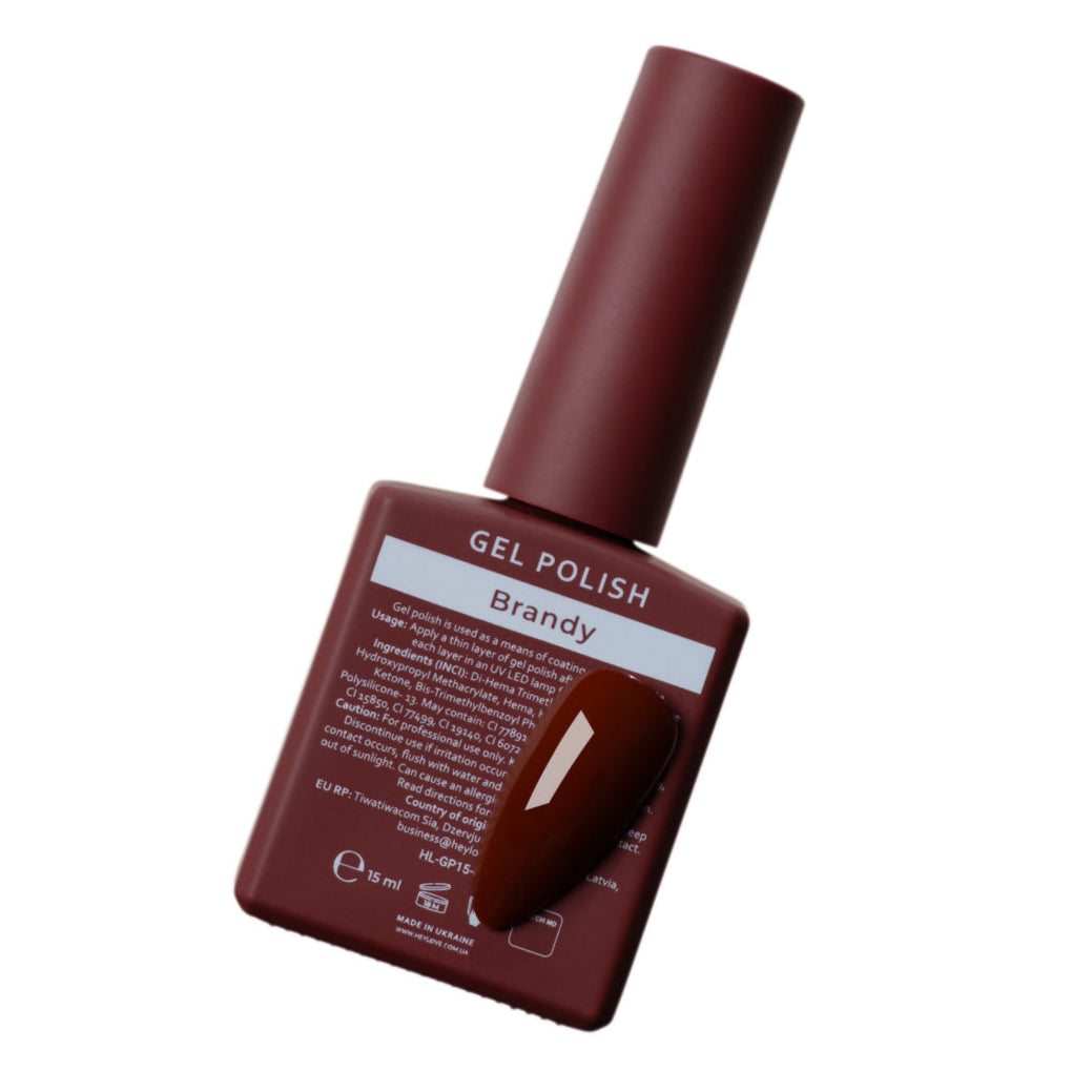 HELLO - Gel Polish Brandy, 15ml