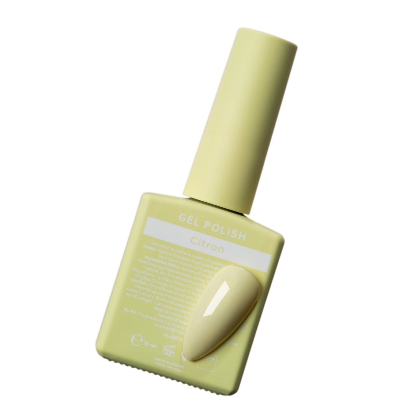 HELLO - Gel Polish Citron, 15ml
