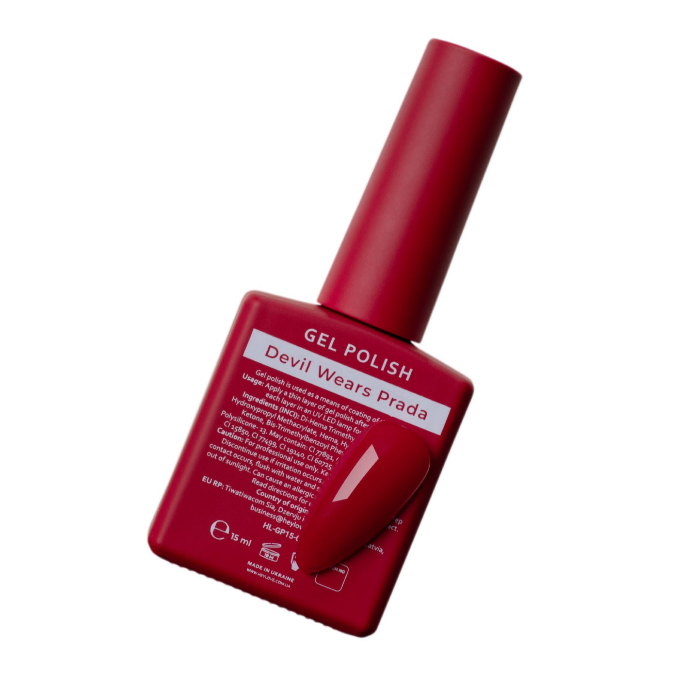 HELLO - Gel Polish Devil Wears Prada, 15ml