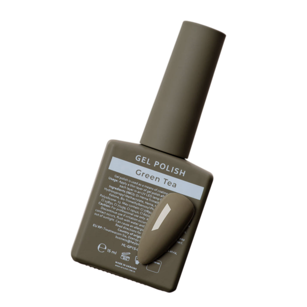 HELLO - Gel Polish Green Tea, 15ml