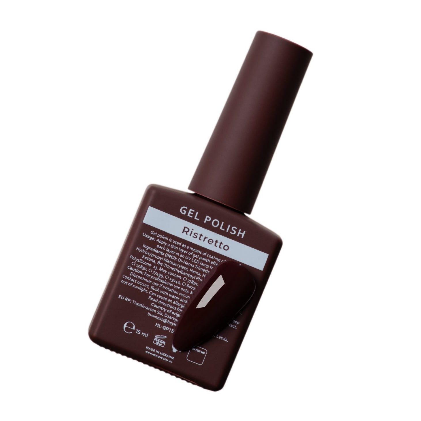 HEYLOVE (ex HELLO) - Gel Polish Ristretto, 15ml