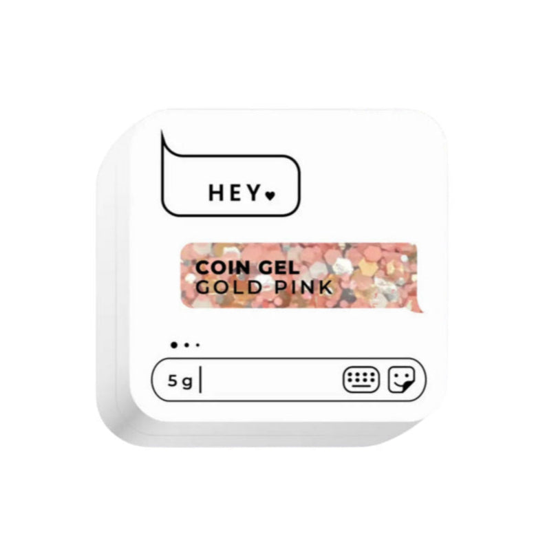 HEYLOVE - Coin Gel Gold Pink, 5g