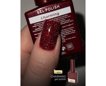 HEYLOVE - Charming HEYLOVE – Gel Polish Charming (Red), 15ml