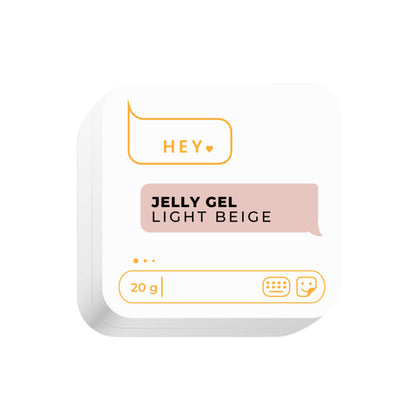 HEYLOVE - Jelly Gel Light Beige, 20g