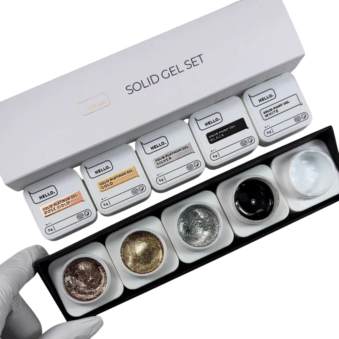 HEYLOVE - Solid Gel Set, 5*5g
