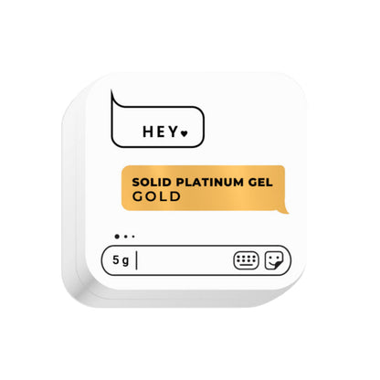 HEYLOVE - Solid Platinum Gel Gold, 5g