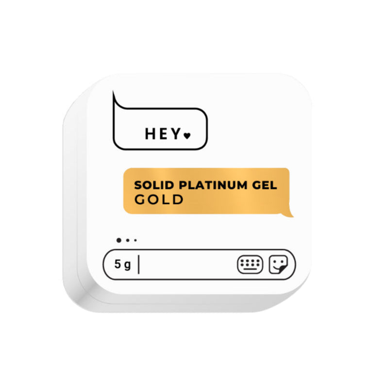HEYLOVE - Solid Platinum Gel Gold, 5g