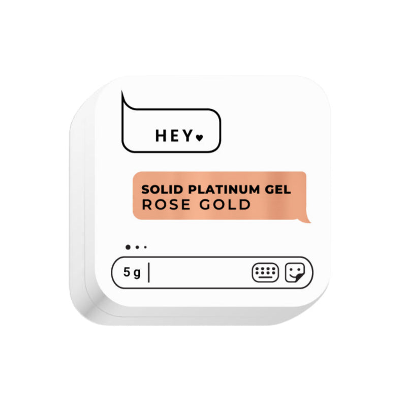 HEYLOVE - Solid Platinum Gel Rose Gold, 5g
