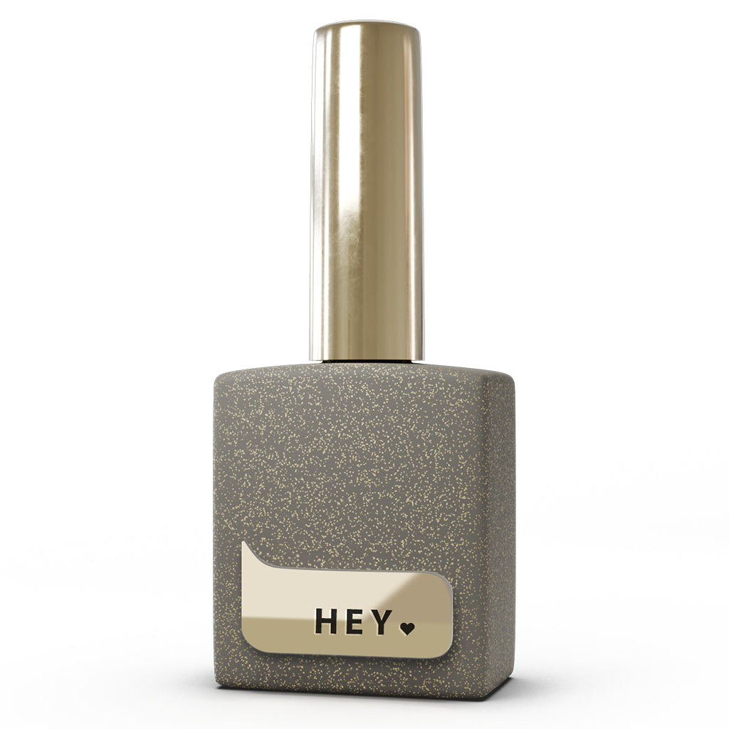 HEYLOVE - Top Gold Flakes Matte, 15ml