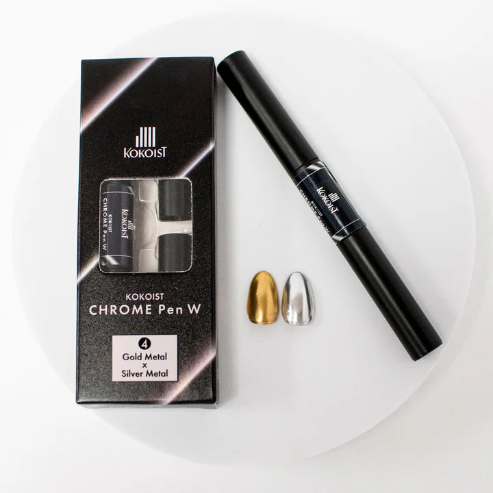 Kokoist - Chrome Pen W 04 Gold Metal x Silver Metal