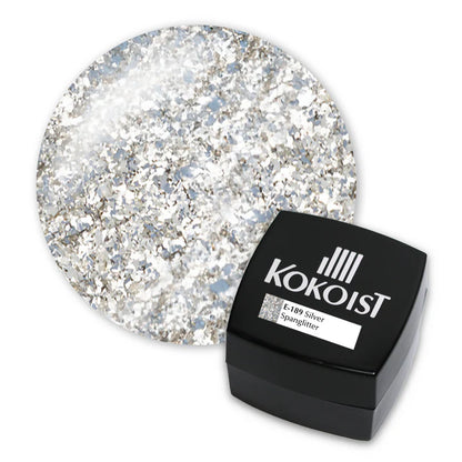 Kokoist - E-189 Silver Spanglitter
