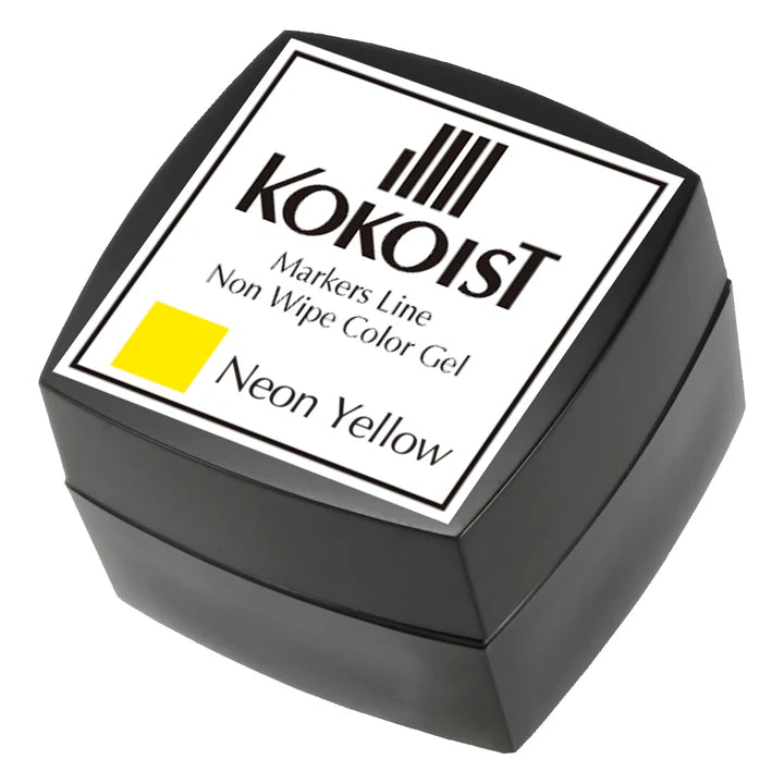 Kokoist - ML-08 Markers Line Non Wipe Color Gel Neon Yellow