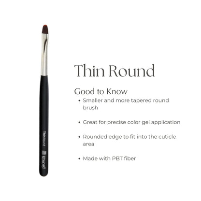 Kokoist - Thin Round Brush