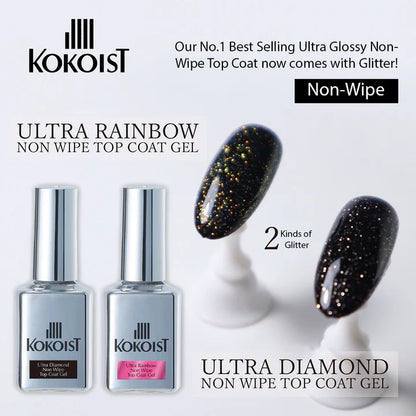 Kokoist - Ultra Diamond Non Wipe Top Coat Gel, 15ml