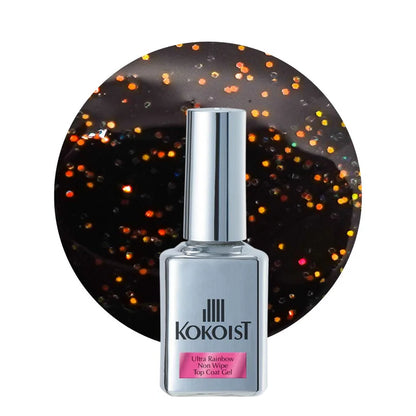 Kokoist - Ultra Rainbow Non Wipe Top Coat Gel, 15ml