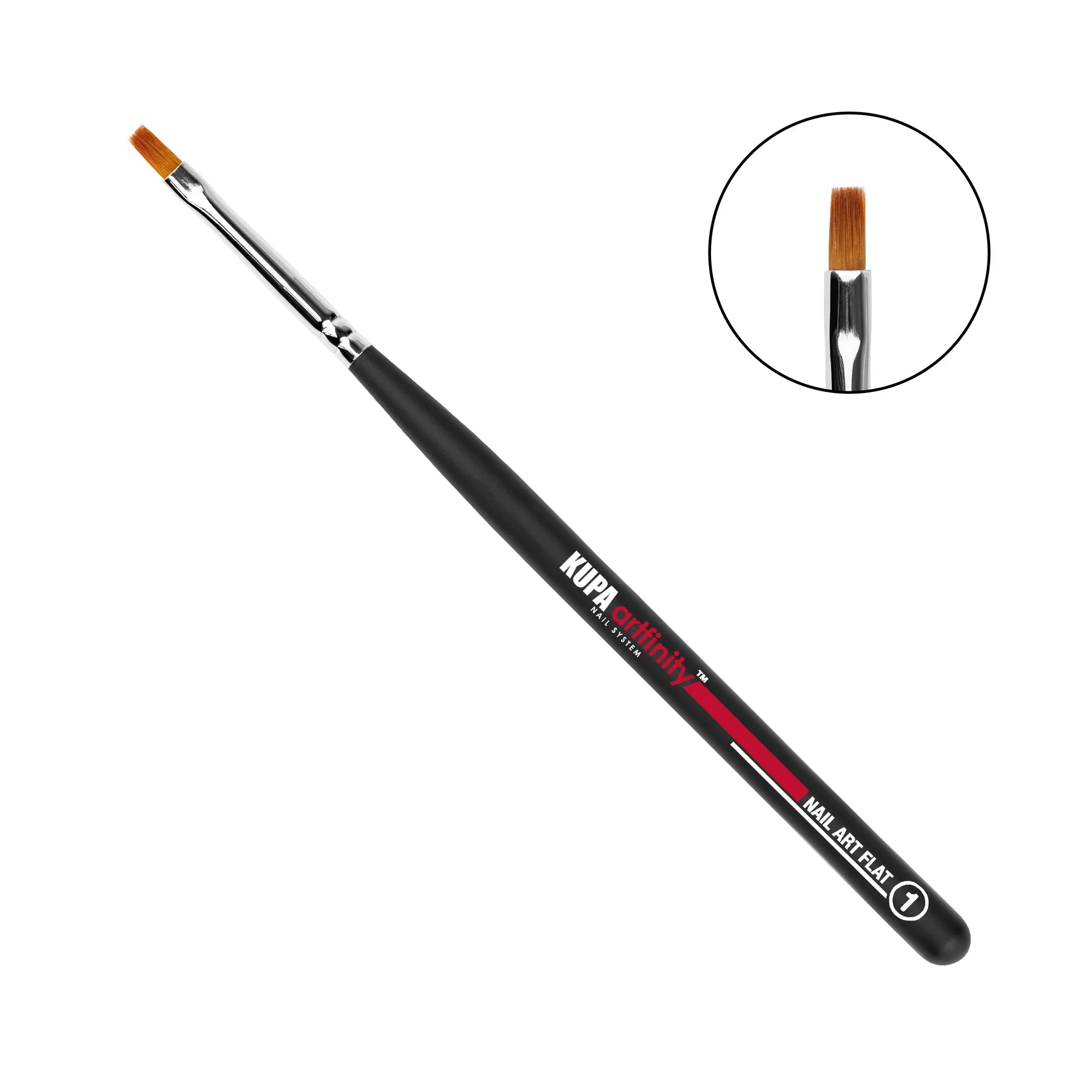 Kupa - Artfinity Nail Art Flat Brush #1