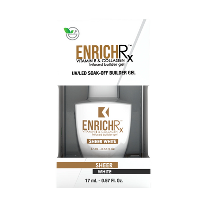Kupa - Gelfinity EnrichRx Builder Gel Sheer White, 17ml