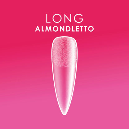 Kupa - Gelfinity EnrichRx Soft Gel Tips Almondletto Long, 550pc