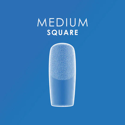 Kupa - Gelfinity EnrichRx Soft Gel Tips Square Medium, 550pc