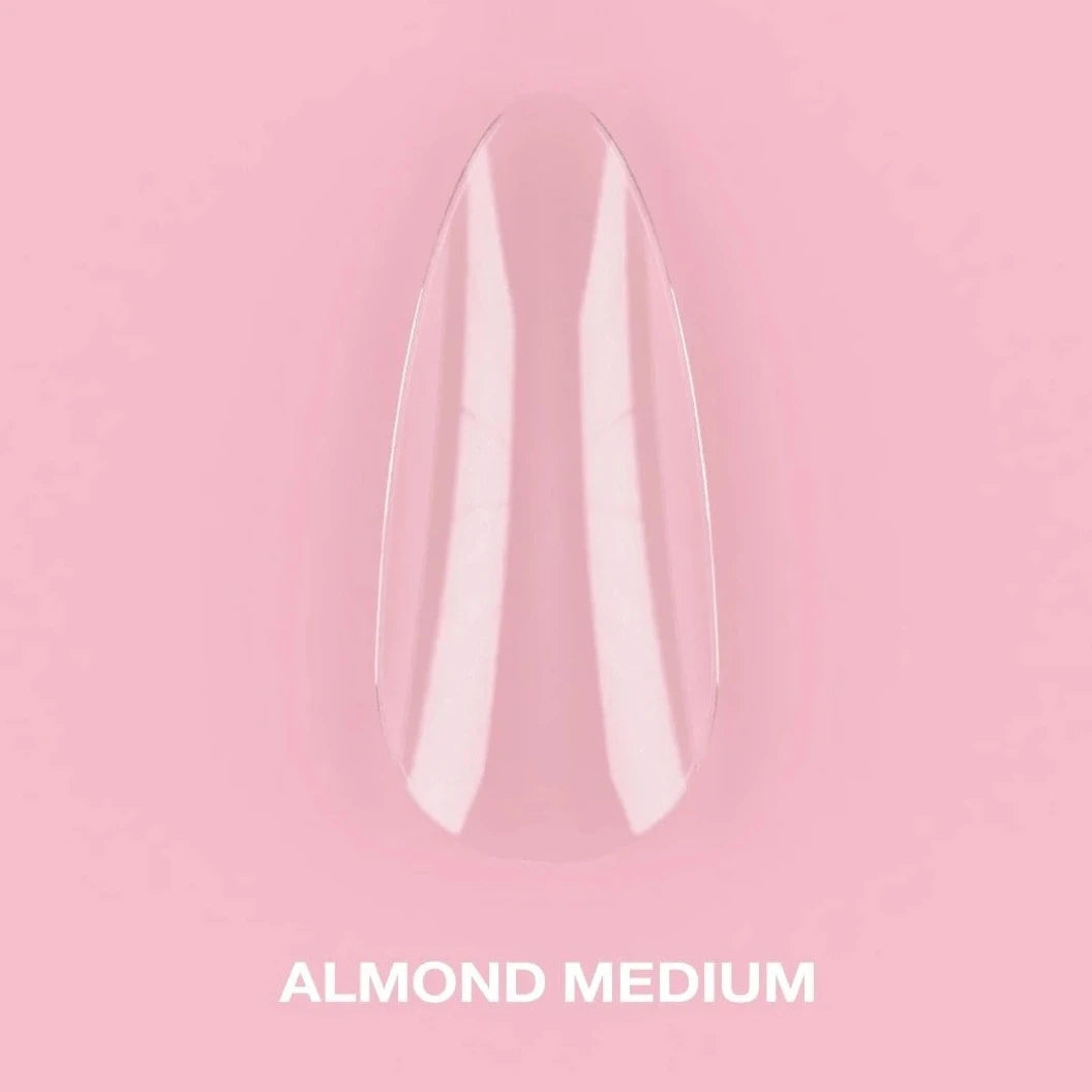 GEL TIPS ALMOND MEDIUM (500PCS) - LUNA™