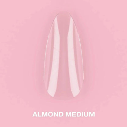 GEL TIPS ALMOND MEDIUM (500PCS) - LUNA™