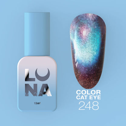 Gel Color Cat Eye №248 (13ml) - LUNA