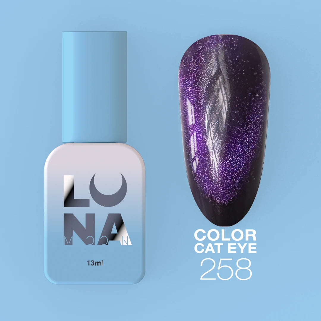 Gel Color Cat Eye №258 (13ml) - LUNA