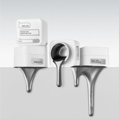 HEYLOVE - Solid Platinum Gel Metallic, 5g