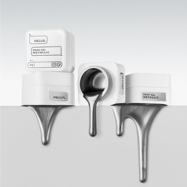HEYLOVE - Solid Platinum Gel Metallic, 5g