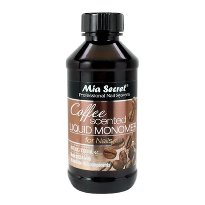 Mia Secret - Coffee Scented Liquid Monomer, 4oz