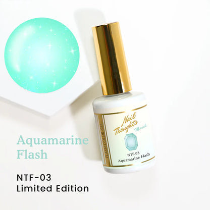 Nail Thoughts - NTF-03 Aquamarine Flash
