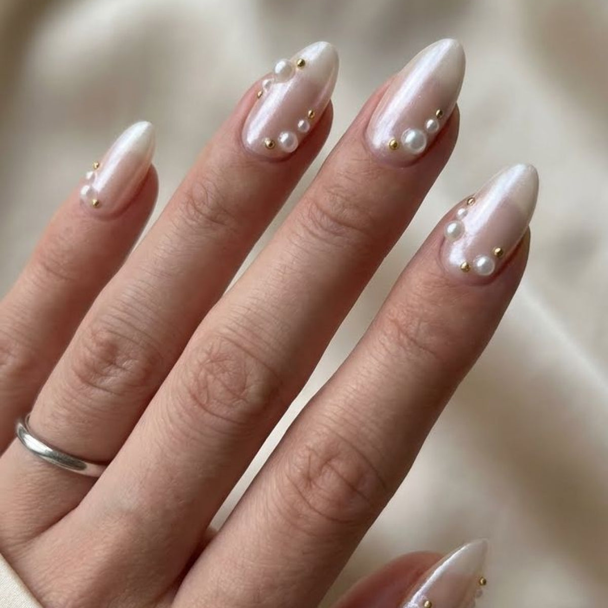 Nail Art Set – Gold & Silver Mix
