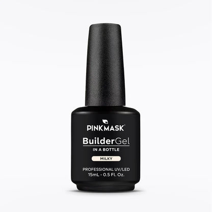 Pink Mask - Builder Gel in a Bottle Milky