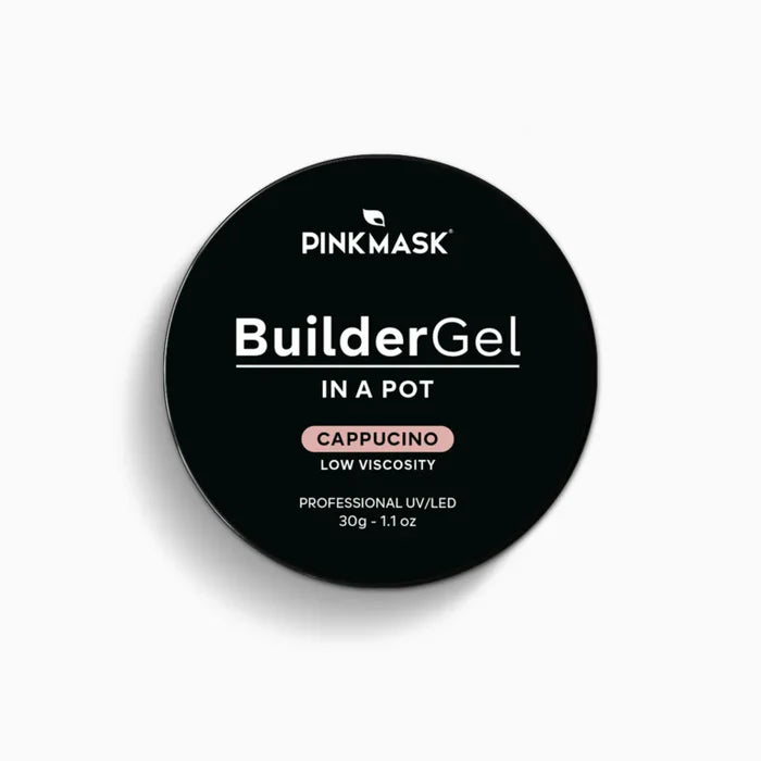 Pink Mask - Builder Gel in a Pot Cappuccino